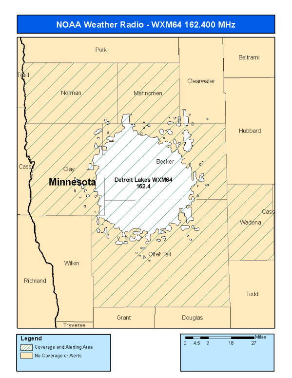 WXM64 Coverage Map