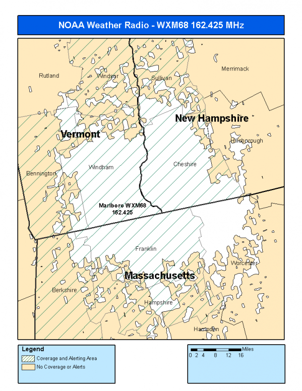 WXM68 Coverage Map