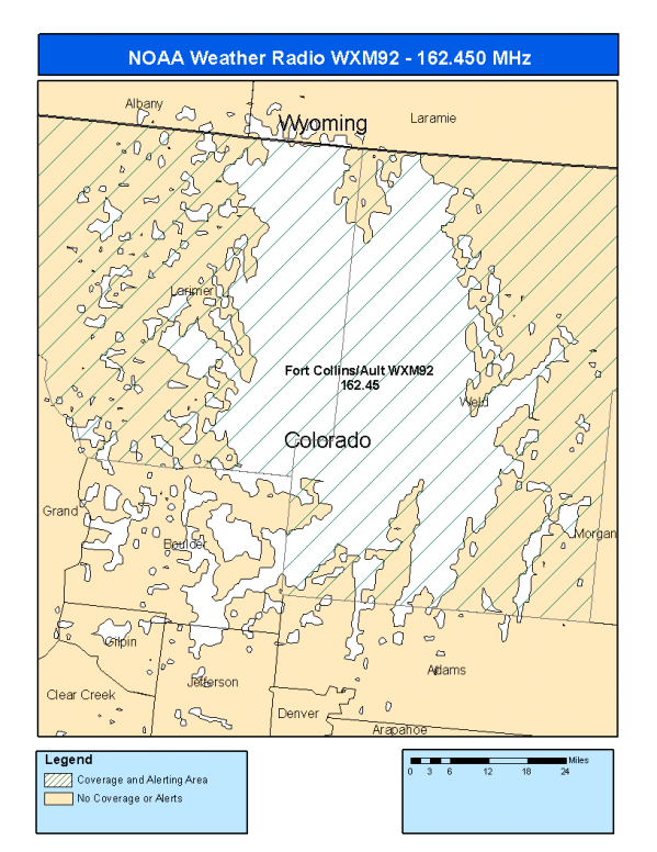WXM92 Coverage Map