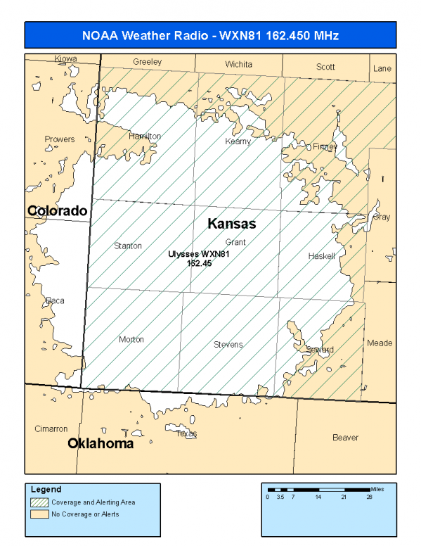 WXN81 Coverage Map