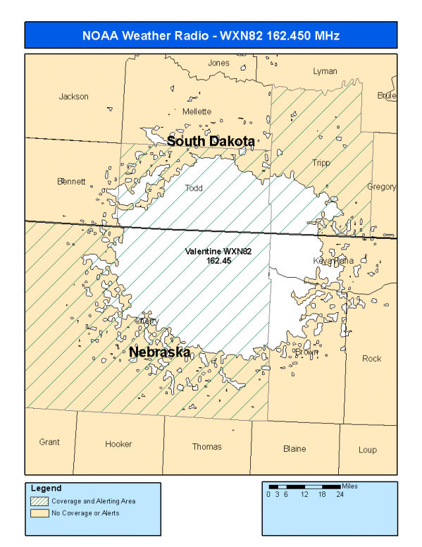 WXN82 Coverage Map