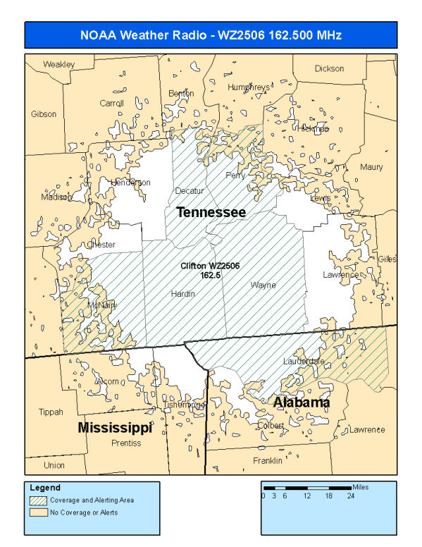 WZ2506 Coverage Map