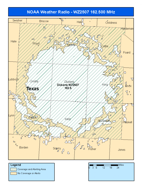 WZ2507 Coverage Map