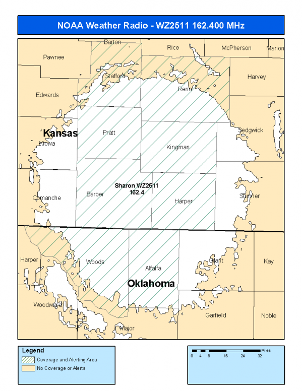 WZ2511 Coverage Map