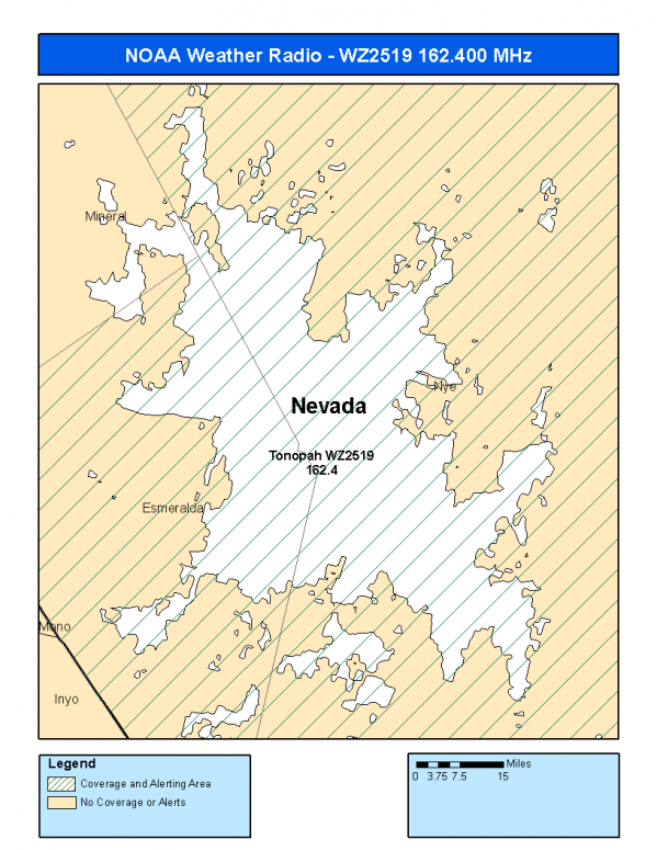 WZ2519 Coverage Map