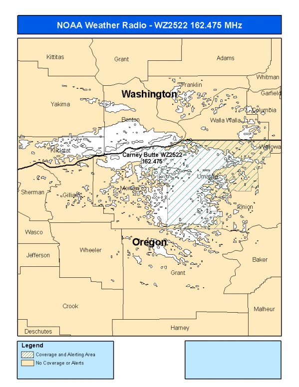 WZ2522 Coverage Map