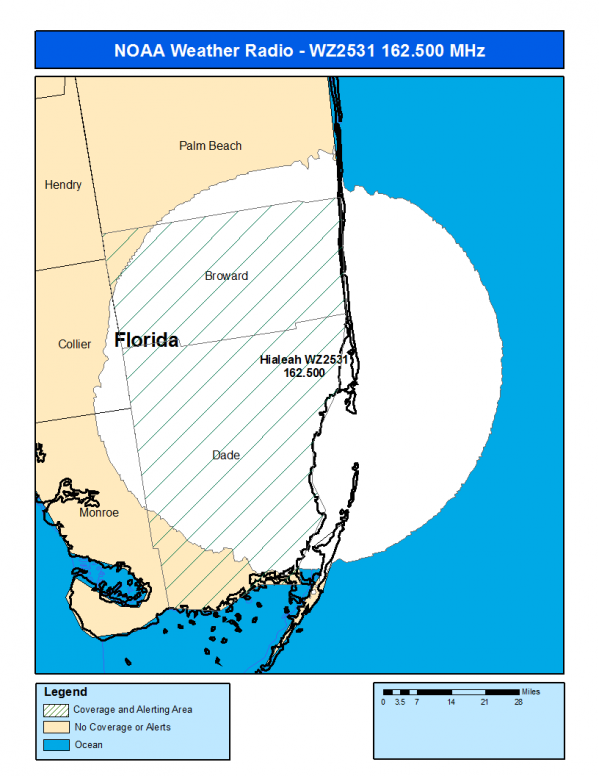 WZ2531 Coverage Map